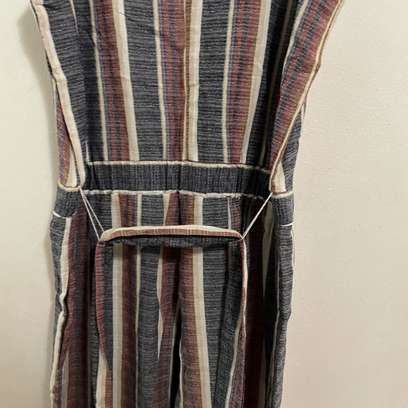 NWT Drew Striped Sleeveless Jumpsuit Size M | Resortwear Summer Travel - Picture 4 of 6